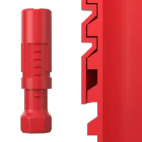 圆形伸缩锁紧管